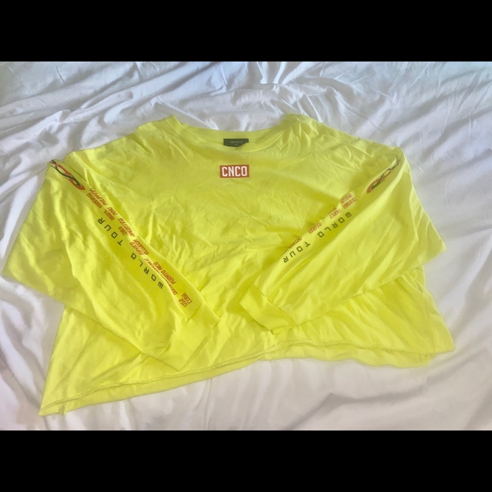 Long sleeve Neon CNCO shirt